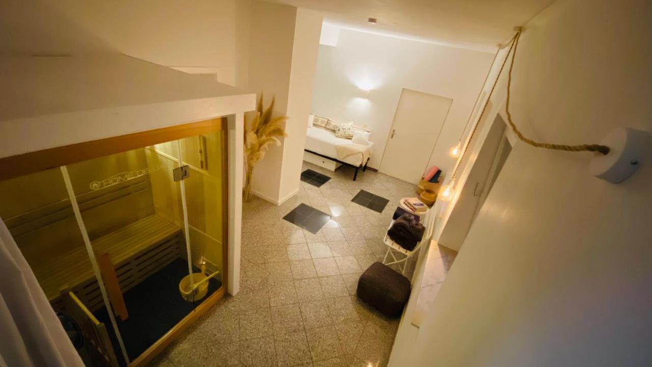Pool-Loft: Wandern, Erholen & Sauna Siebengebirge Erpel Esterno foto