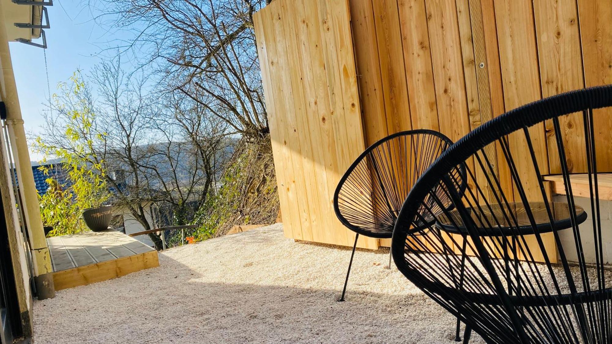 Pool-Loft: Wandern, Erholen & Sauna Siebengebirge Erpel Esterno foto
